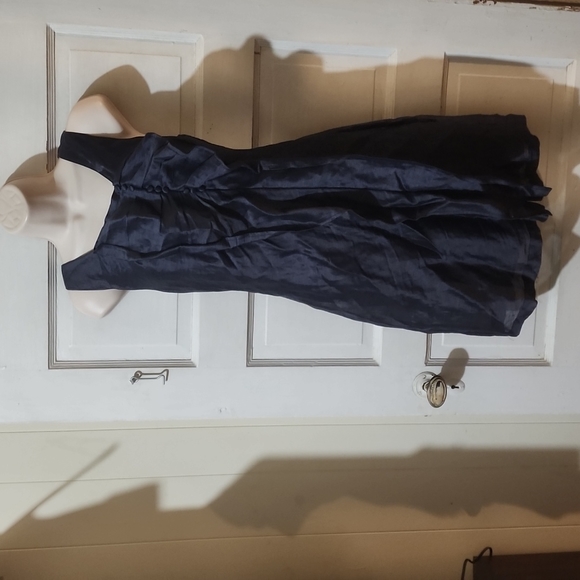 Pure Sugar Sleeveless Silk Blend Ruffle Dress M - Picture 1 of 2